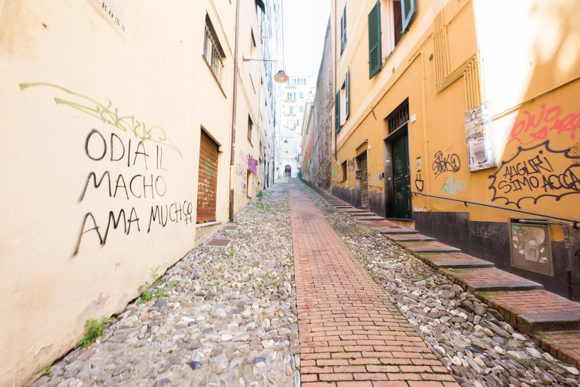 Bilocale Mascherona Genua Buitenkant foto