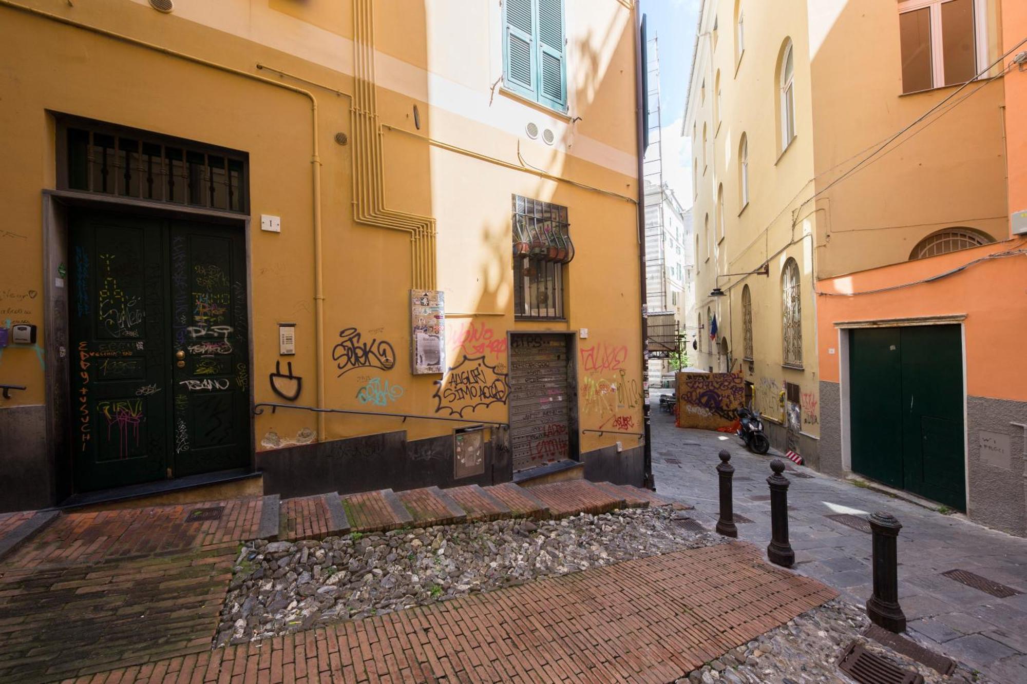 Bilocale Mascherona Genua Buitenkant foto